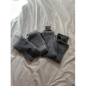 Bandes de polo x4 grises