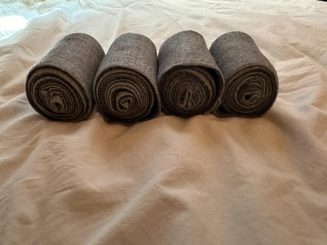 Bandes de polo x4 grises