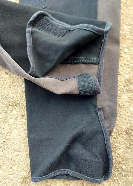 Pantalon Equilibre noir/choco