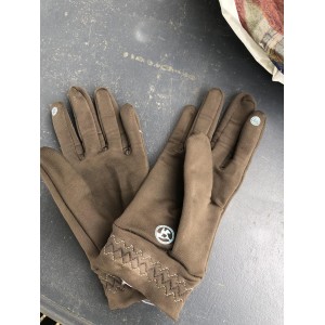 Gants marrons
