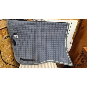 TAPIS CHABRAQUE POINTE GRIS liseret