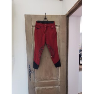 Pantalon Lemieux bordeaux