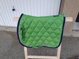 Tapis de selle Cheval vert