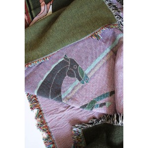 UNIQUE: Plaid HORSE ON THE LOOSE