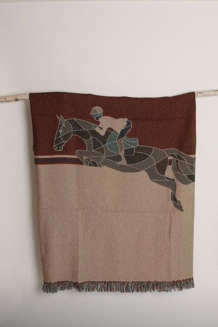 UNIQUE: Plaid HORSE ON THE LOOSE