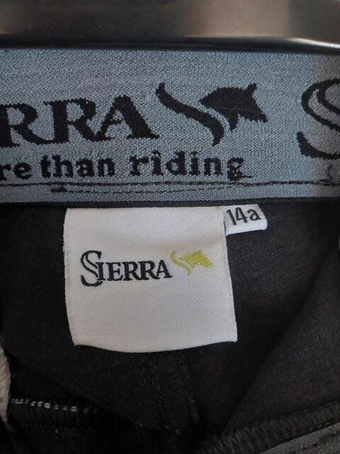 Pantalon d'équitation bleu ciel et marron Sierra
