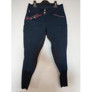 Pantalon d'équitation bleu marine Busato