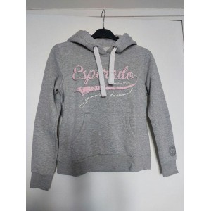 Sweat gris et rose Esperado