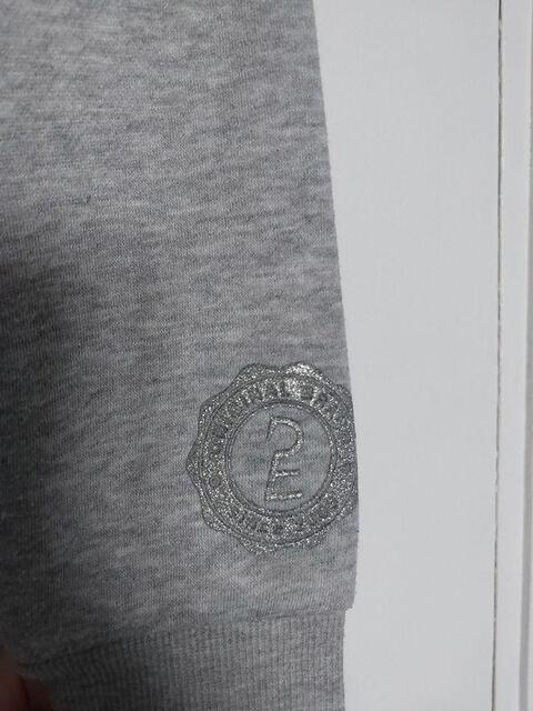 Sweat gris et rose Esperado