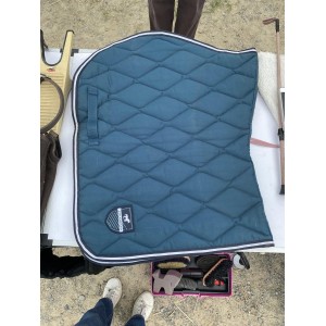 Tapis bleu canard