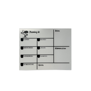 Planner mural pour casier
