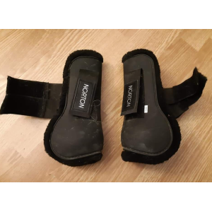 Guetres norton noires moumoute noire