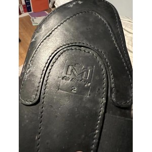 Guêtres de cross en cuir