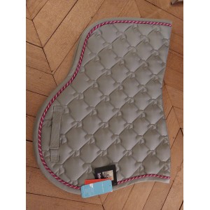 Tapis Équithème Gris/Rose