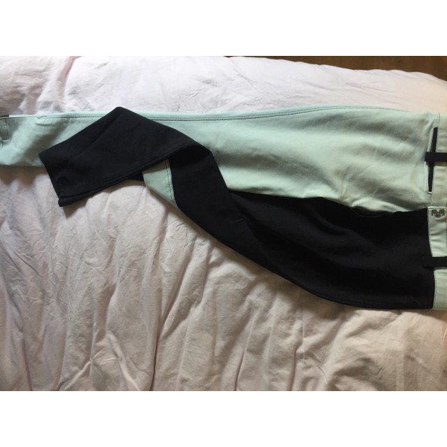 Pantalon SAFI Marine très foncé/bleu ciel très pâle