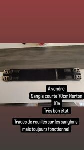 sangle courte 70cm