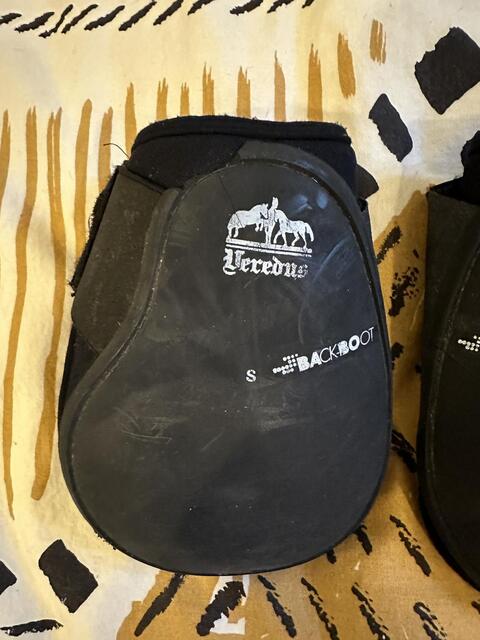 Protège-boulets Veredus Backboot noirs taille S