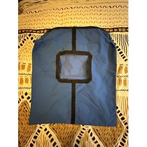 Sac à foin premium Equithème bleu en tissu, utilisé une seule fois