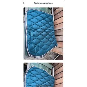 tapis bleu