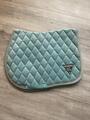 Tapis de selle jumpin bleu clair