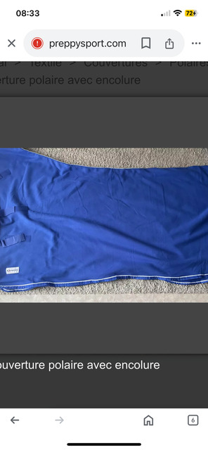 chemise polaire avec encolure