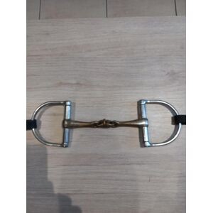 MORS VERDUN DOUBLE BRISURE ALLIAGE + RENES CAOUTCHOU NOIRES