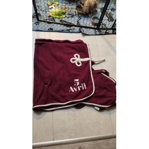 Couverture cheval bordeaux