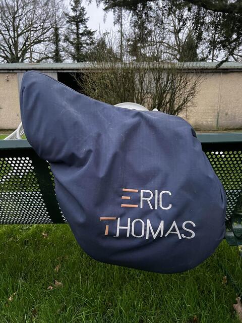 Selle Eric Thomas noire Elite 17’5