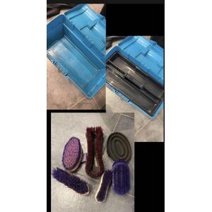 caisse + brosses