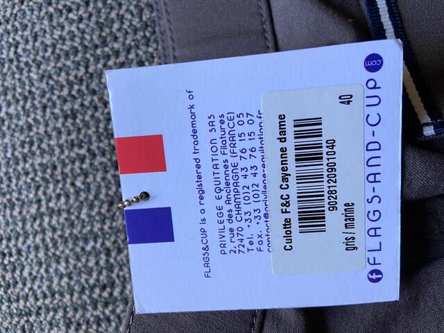 Pantalon Cayenne Flags & Cup 40