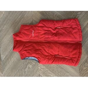 doudoune rouge sans manches