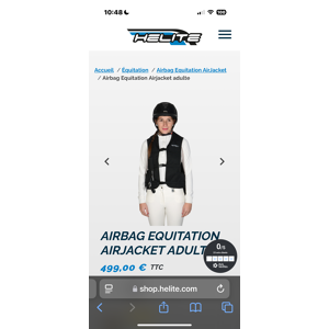 Air Bag Air Jacket Helite taille Adulte